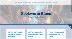 Desktop Screenshot of bookwormblues.net