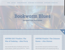 Tablet Screenshot of bookwormblues.net